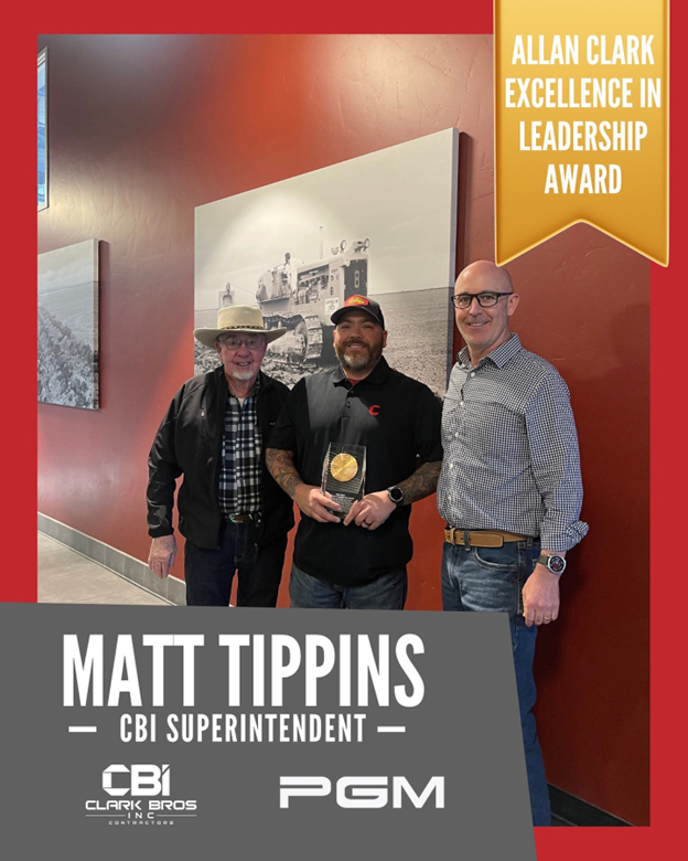 2023 Excellence In Leadership Award | Clark Bros Inc