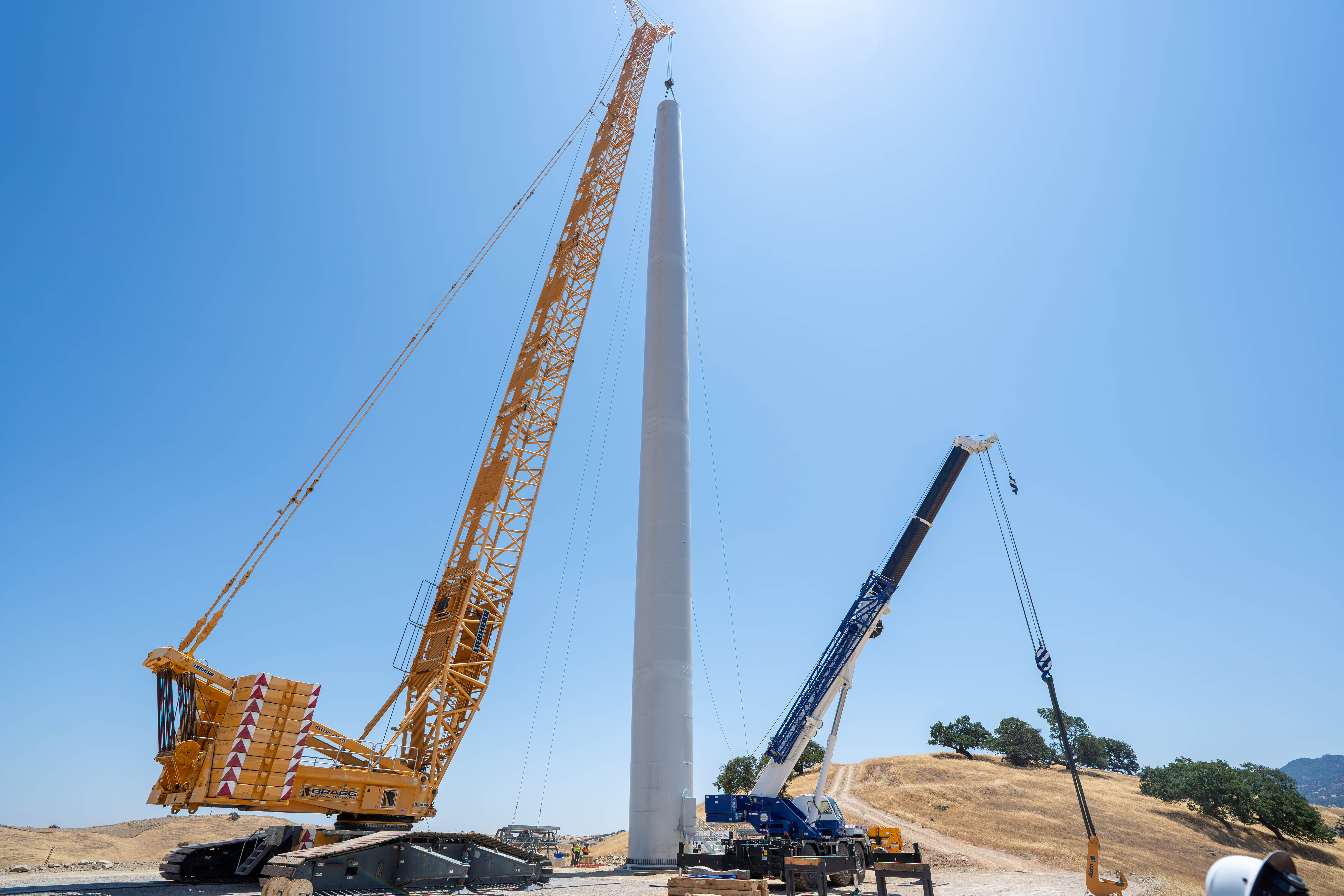 Wind Turbine Installation Project | Foundation Work, Tower Erection & Crane Operations